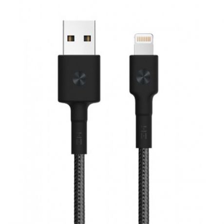 Кабель Zmi Xiaomi AL833 Black USB/Lightning MFi 200 см, черный