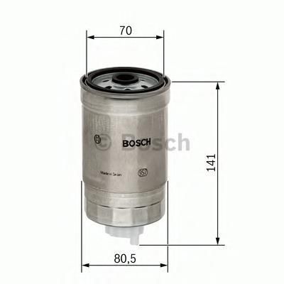 Фильтр топливный Bosch 1457434511