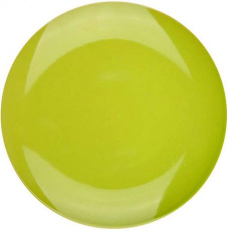 Тарелка обеденная "Miolla", цвет: зеленый, 27 см