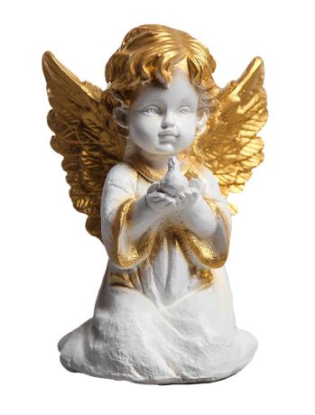 Фигурка декоративная Premium Gips Ангел на коленях, 1067149
