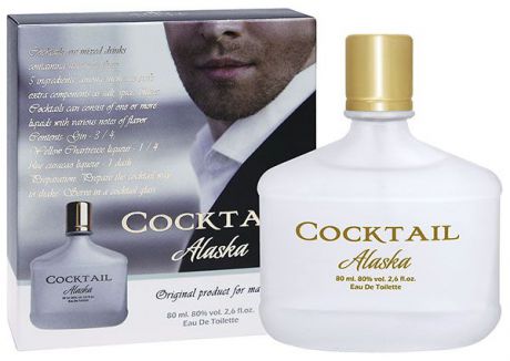 Туалетная вода Apple Parfums "Cocktail Alaska"мужская, 80 мл