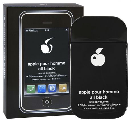 Туалетная вода Apple Parfums "Apple Homme All Black". 100 мл