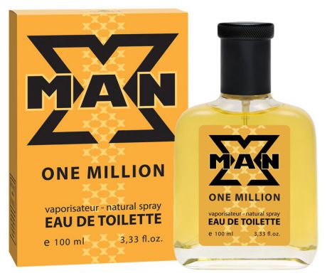 Туалетная вода Apple Parfums X Man One Million мужская 100ml