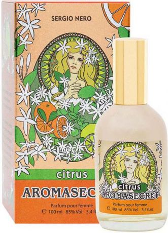 Духи Sergio Nero Aromasecret Citrus, женская, 100 мл