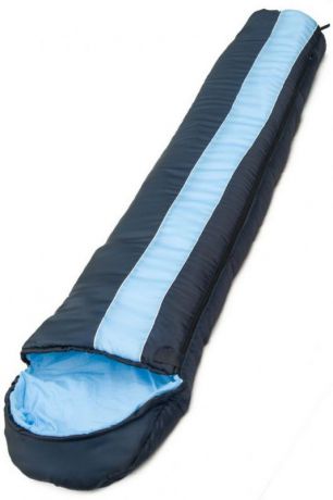 Спальный мешок Чайка "TOURIST 300", правосторонняя молния, цвет:синий, черный