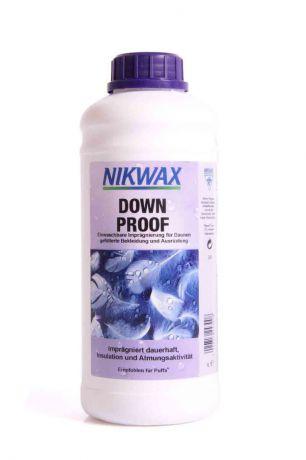 Пропитка для пуха NikWax Aqua Down Proof, водоотталкивающая, 1 л