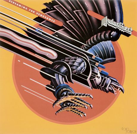"Judas Priest" Judas Priest. Screaming For Vengeance (LP)