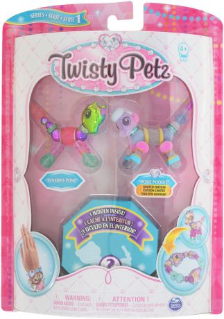 Набор бусин Twisty Petz для плетения 3 браслетов-питомцев