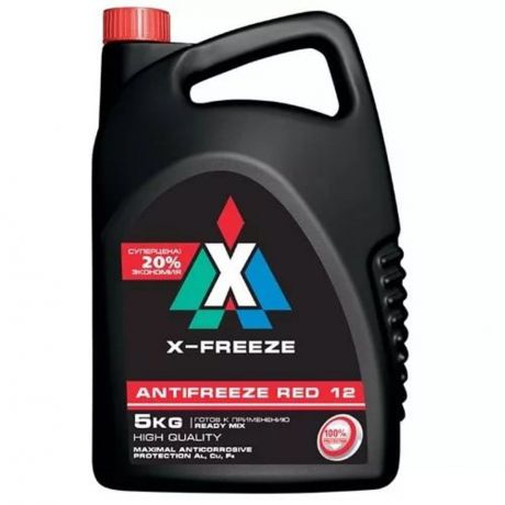 Антифриз X-Freeze "Red", 5 л