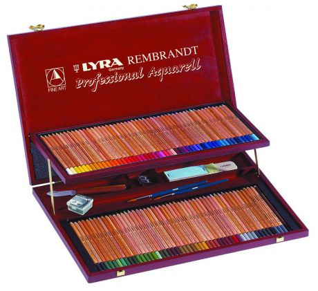 Lyra Художественные цветные карандаши Rembrandt Aquarell 106 предметов