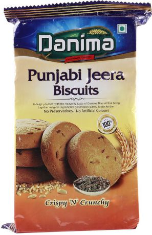 Индийское печенье с зирой (кумином) Danima, 400 г