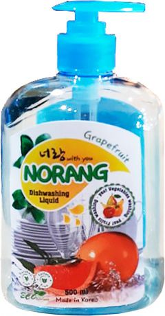 Жидкость для мытья посуды Norang Dishwashing Liquid Grapefruit, 500 мл