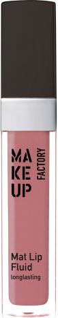 Make up Factory Mat Lip Fluid longlasting Блеск-флюид матовый устойчивый №61, цвет: бархатный палисандр, 6,5 мл