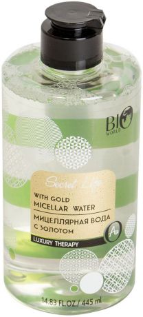 Мицеллярная вода с золотом Bio World Luxury Therapy, 445 мл