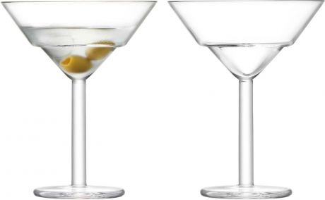 Набор бокалов для мартини LSA Mixologist, 230 мл, 2 шт
