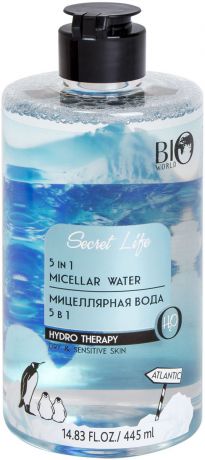 Мицеллярная вода 5 в 1 Bio World Hydro Therapy, 445 мл