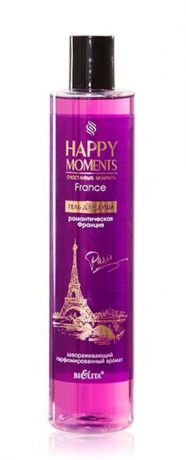 Белита Гель для душа Романтическая Франция Happy moments, 345 мл