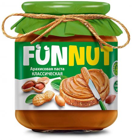 Арахисовая паста без масла Funnut 