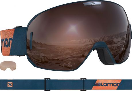 Маска горнолыжная Salomon S/Max Access, цвет: красный