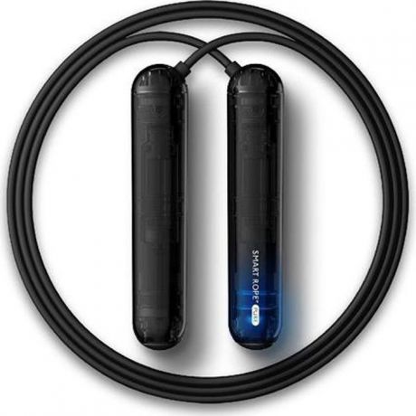 Скакалка умная "Smart Rope", цвет: прозрачный, черный. SR_PURE