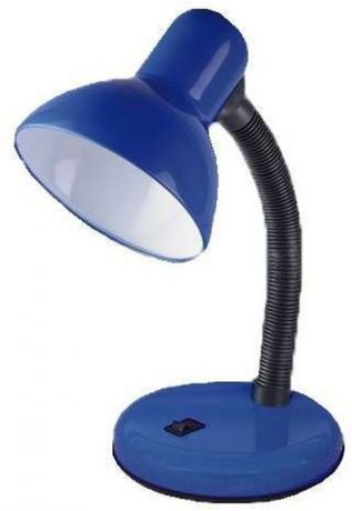 Светильник настольный UNIEL TLI-204, E27, цвет: голубой. 02165