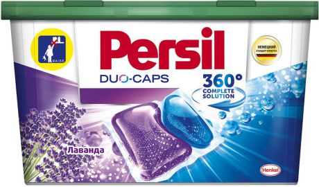 Капсулы для стирки Persil "Duo-Caps 360°. Лаванда", 14 шт