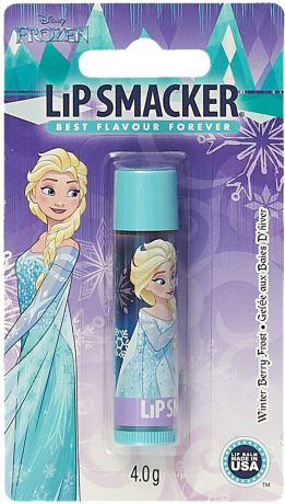 Бальзам для губ Lip Smacker Disney Elsa Winter Berry Frost, с ароматом Зимняя Ягода, 4 г