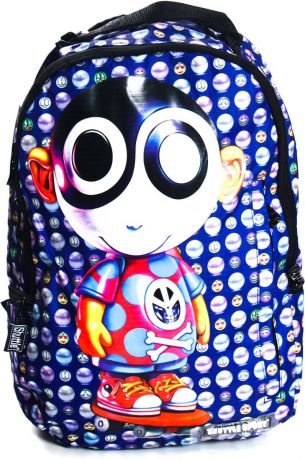 Рюкзак детский Ibag "Ужастик", цвет: синий. 171