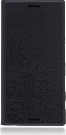 Чехол Brosco Book для Sony Xperia X Compact, черный