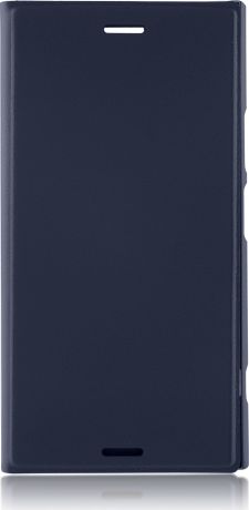 Чехол Brosco Book для Sony Xperia XZ1, голубой