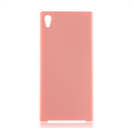 Чехол Brosco Softrubber для Sony Xperia XA1 Ultra, розовый
