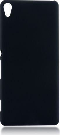 Чехол Brosco Soft-Touch для Sony Xperia XA, черный