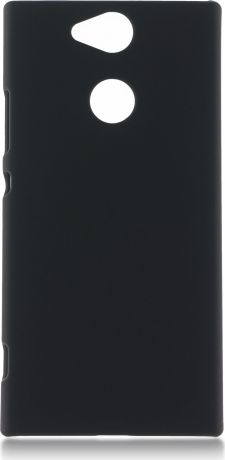 Чехол Brosco Soft-Touch для Sony Xperia XA2, черный