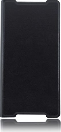 Чехол Brosco Book для Sony Xperia Z5, черный