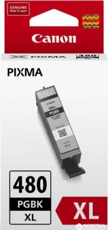 Картридж струйный Canon PGI-480XL PGBK 2023C001 для Canon Pixma TS6140/TS8140TS/TS9140/TR7540/TR8540, Black