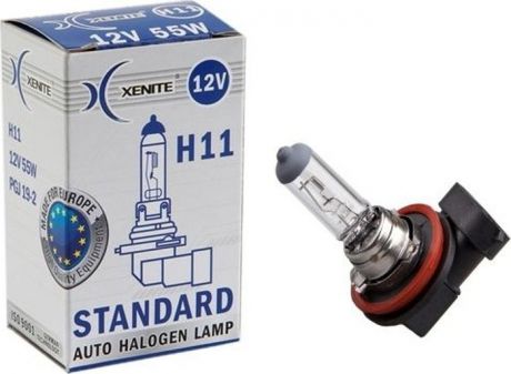 Автолампа Xenite Standard H11 PGJ19-2, 1007011