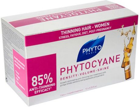 Phytosolba Средство "Phytocyane" против выпадения волос 12 амп*7,5мл