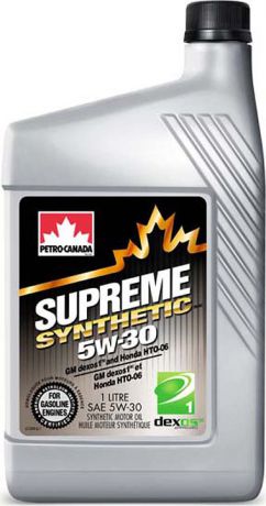 Моторное масло Petro-Canada Supreme Synthetic 5W-30, MOSYN53C12, 1 л