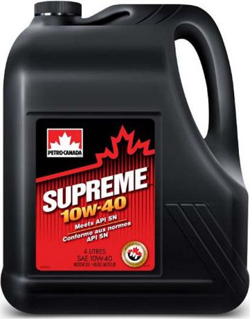 Моторное масло Petro-Canada Supreme 10W-40, MOSP14C16, 4 л