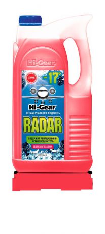 Жидкость для стеклоомывателя Hi-Gear "Radar", незамерзающая, 5 л. HG 5689