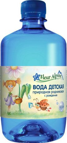 Fleur Alpine Organic вода детская питьевая, с рождения, 0,5 л