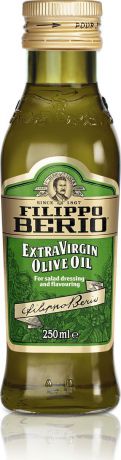 Оливковое масло Filippo Berio Extra Virgin, нерафинированное, стекло, 250 мл