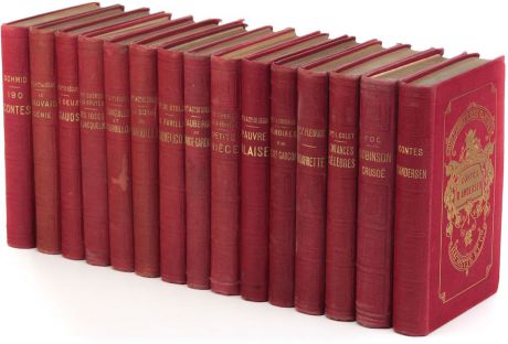 Bibliotheque Rose Illustree (комплект из 15 книг)