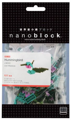 Nanoblock Мини-конструктор Колибри