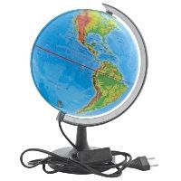 Глобус "Rotondo" с физической и политической картами мира. Диаметр 20 см