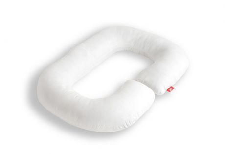 Подушка для тела Легкие сны "Классика. Форма Rogal", цвет: белый. RM-130
