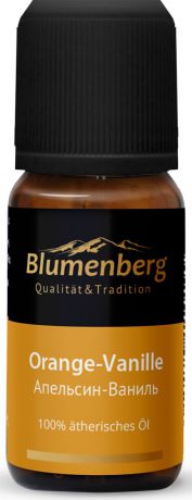 Смесь эфирных масел "Blumenberg", апельсин и ваниль, 10 мл