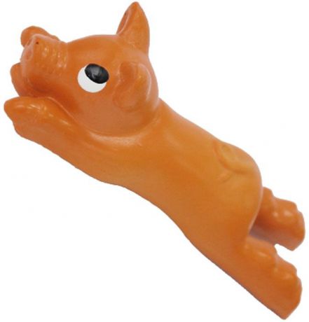 Игрушка для собак №1 "Мини-свинка", с пищалкой, 13,5 см