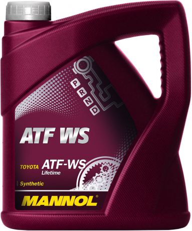 Масло трансмиссионное MANNOL "ATF WS Automatic Special", синтетическое, 4 л