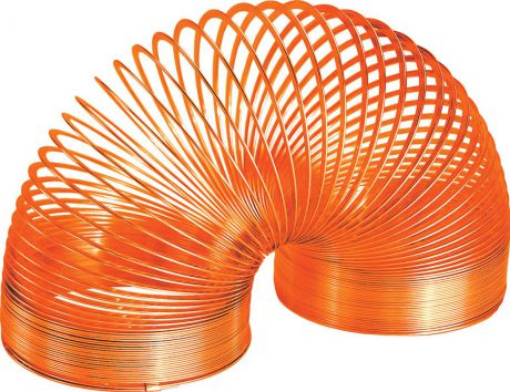 Slinky Игрушка-пружинка металлическая цвет оранжевый